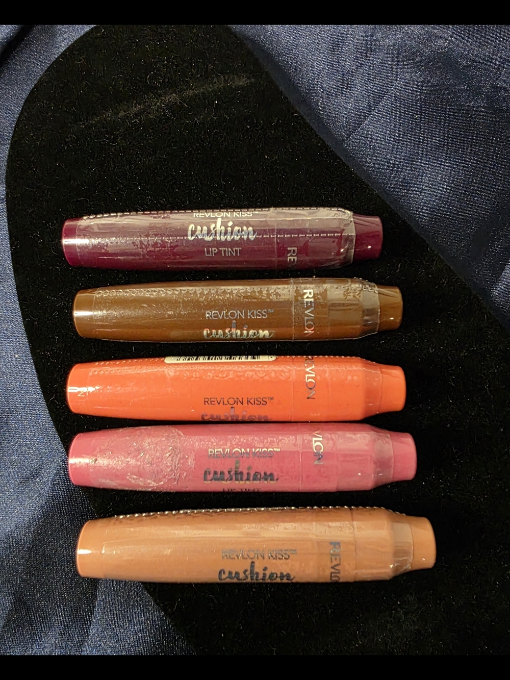 Rare Bundle! Revlon Kiss Cushion Lip Tint Set (5 Shades)